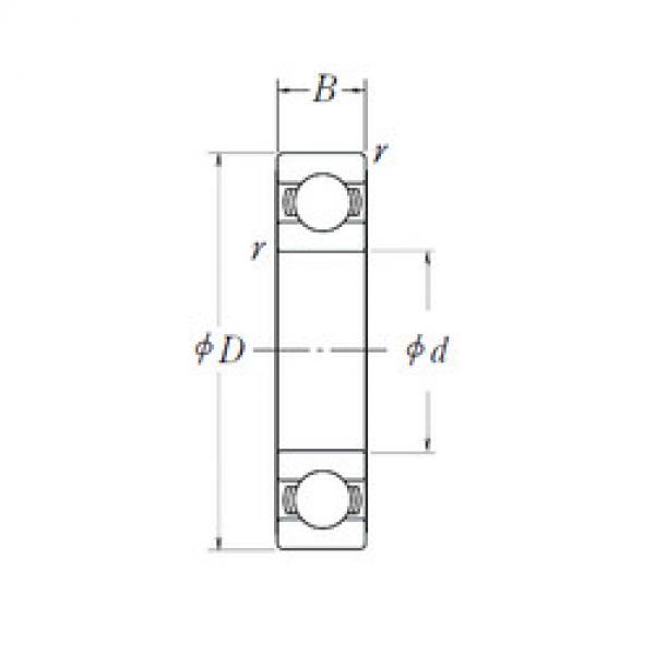 المحامل 6908L11DDU NSK #1 image