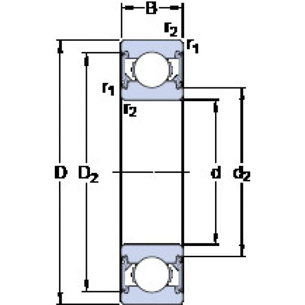 المحامل E2.6003-2RSH SKF #1 image