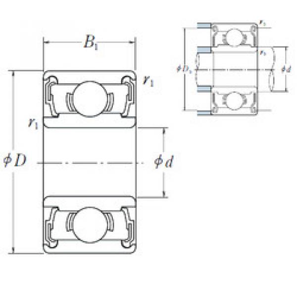 المحامل 686 A DD NSK #1 image