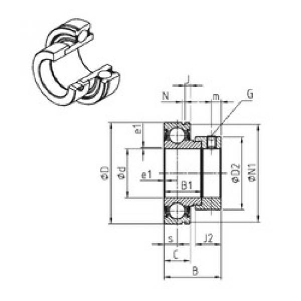 المحامل CES204 SNR #1 image