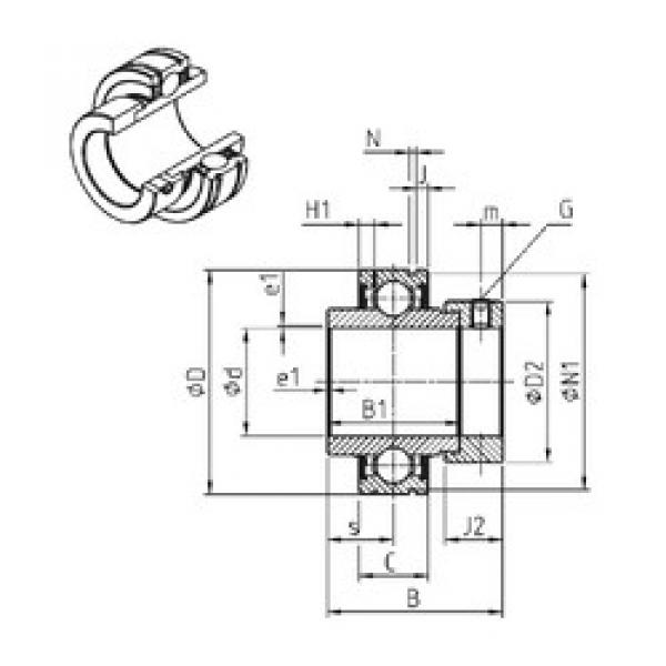 المحامل CEX205-16 SNR #1 image