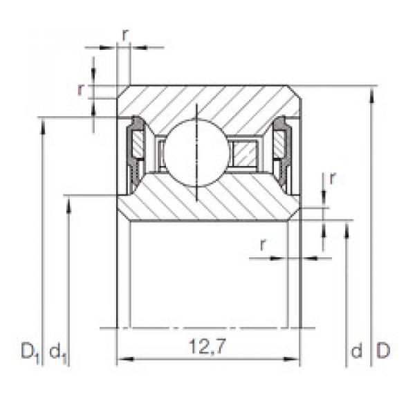 المحامل CSCU 050.2RS INA #1 image