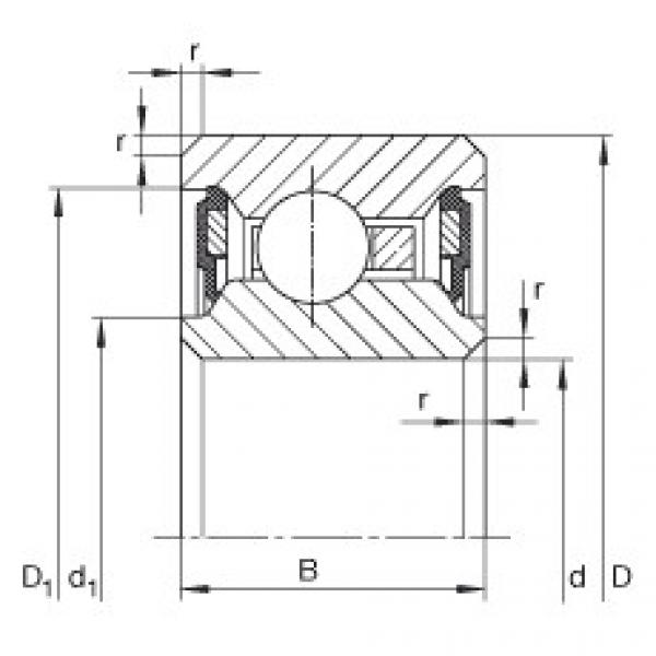 المحامل CSCU050-2RS INA #1 image