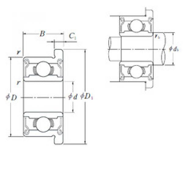 المحامل F601XZZ NSK #1 image