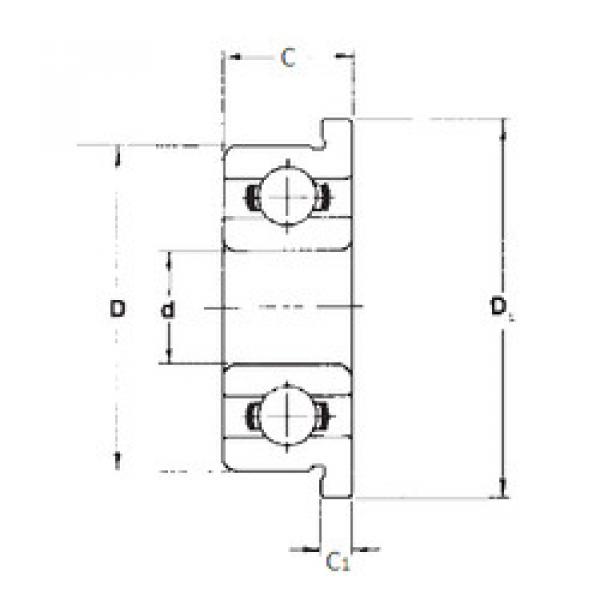 المحامل F606 FBJ #1 image