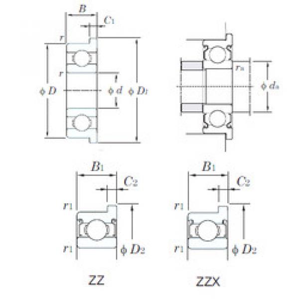 المحامل F607ZZ KOYO #1 image