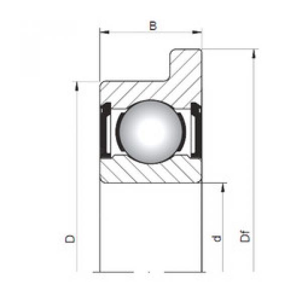 المحامل FL618/2,5 ZZ CX #1 image