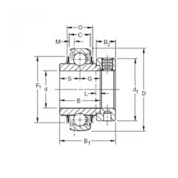 المحامل GN110KRRB Timken #1 image