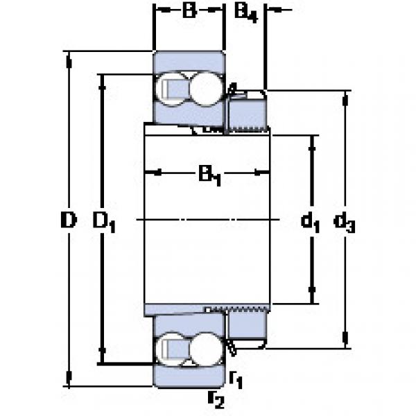 1204 EKTN9 + H 204 SKF تحمل #1 image