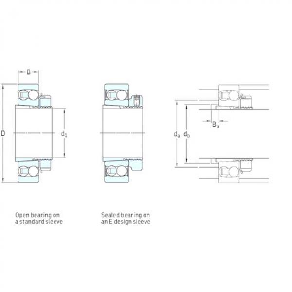 1205EKTN9+H205 SKF تحمل #1 image