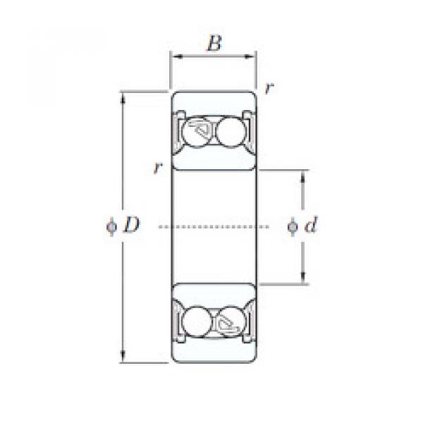 2206-2RS KOYO تحمل #1 image