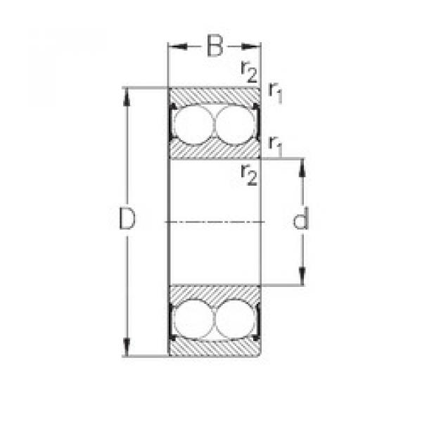 2304-2RS NKE تحمل #1 image