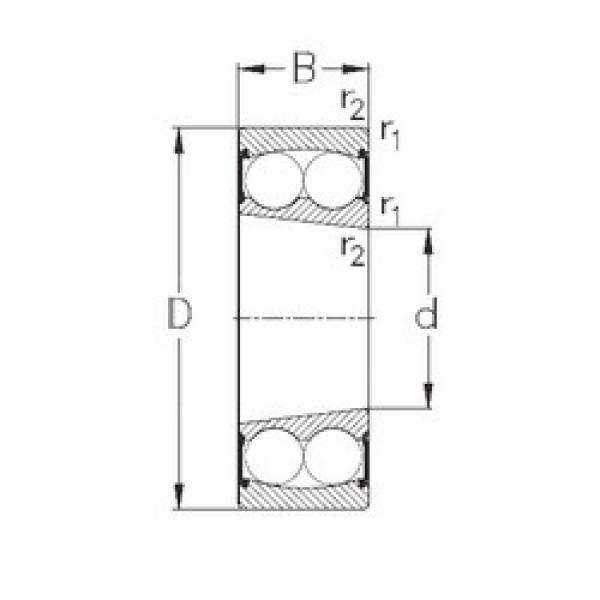 2209-K-2RS NKE تحمل #1 image