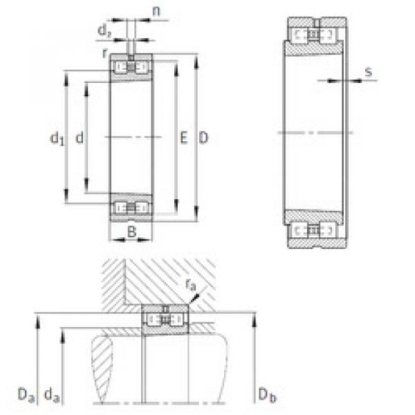 المحامل NN3028-AS-K-M-SP INA #1 image