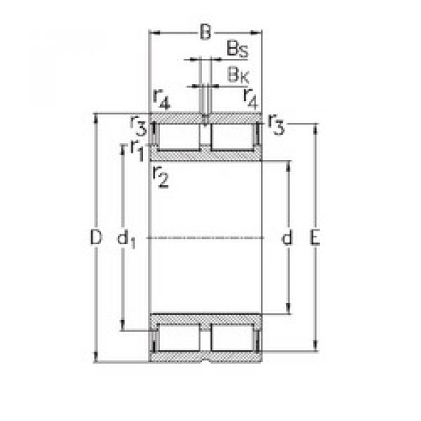 المحامل NNCL4952-V NKE #1 image