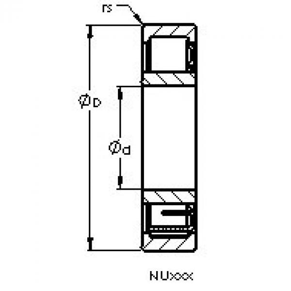 المحامل NU328 MC4S AST #1 image