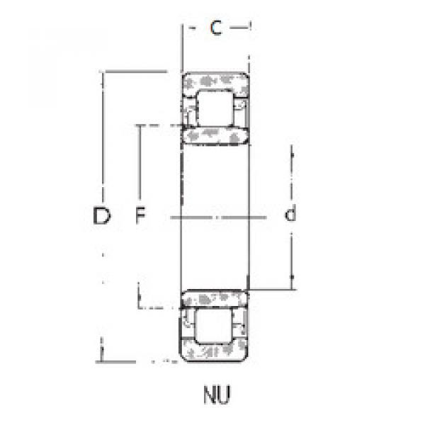 المحامل NU211 FBJ #1 image