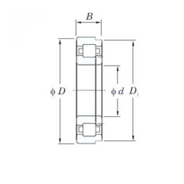 المحامل NUP2236R KOYO #1 image