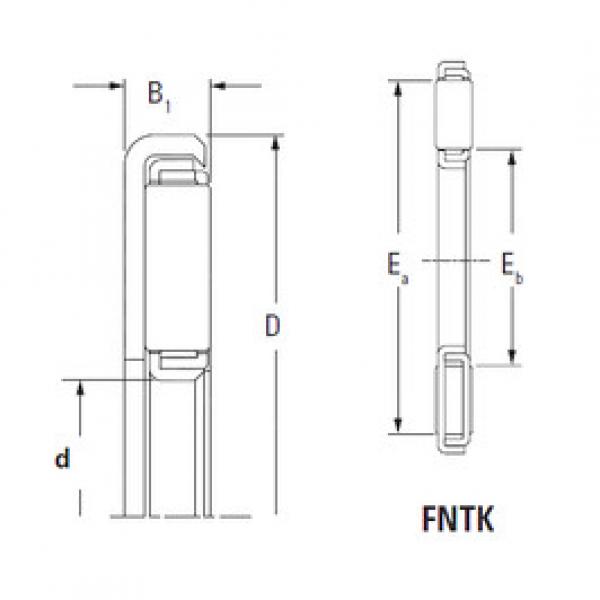 المحامل FNTK-1228 Timken #1 image