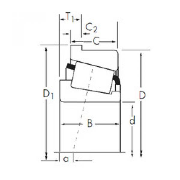 المحامل 15118/15250-B Timken #1 image