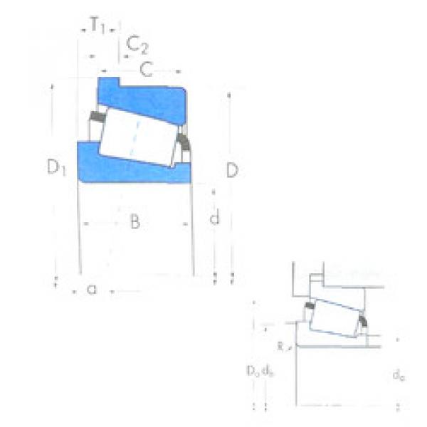 المحامل 17119/17244B Timken #1 image