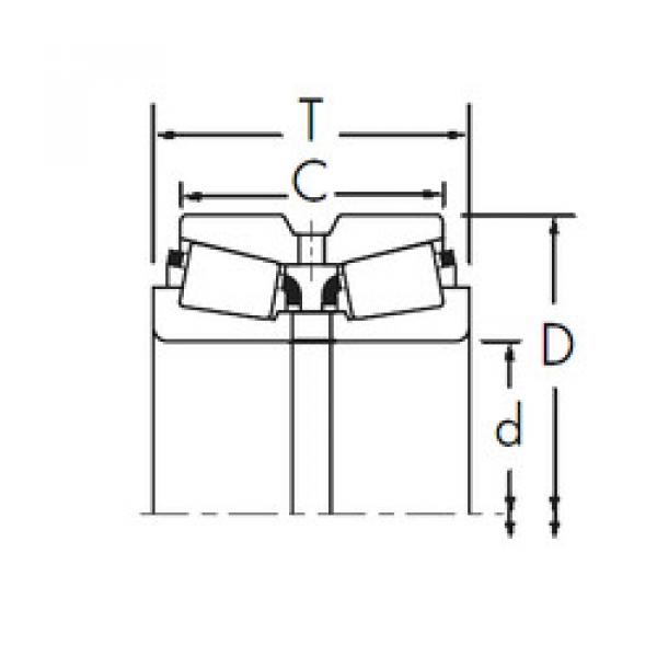 المحامل 15119/15251D+X1S-15118 Timken #1 image