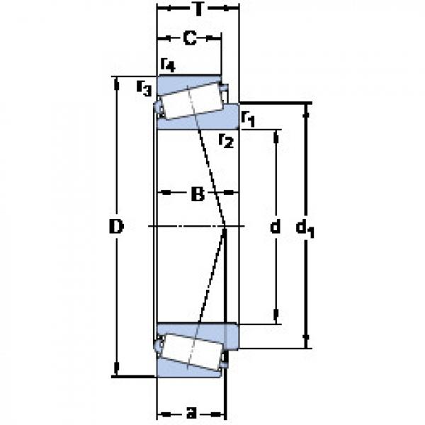 المحامل 15578/15520 SKF #1 image