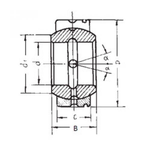 المحامل GE15XS/K FBJ #1 image