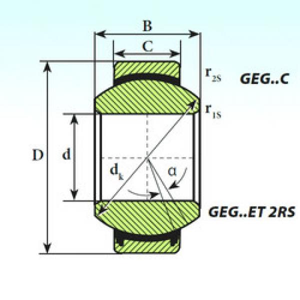 المحامل GEG 90 ET 2RS ISB #1 image