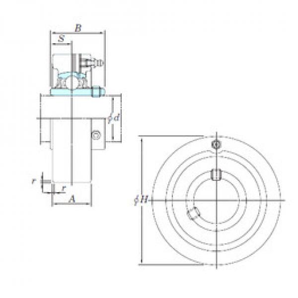 المحامل UCC305 KOYO #1 image