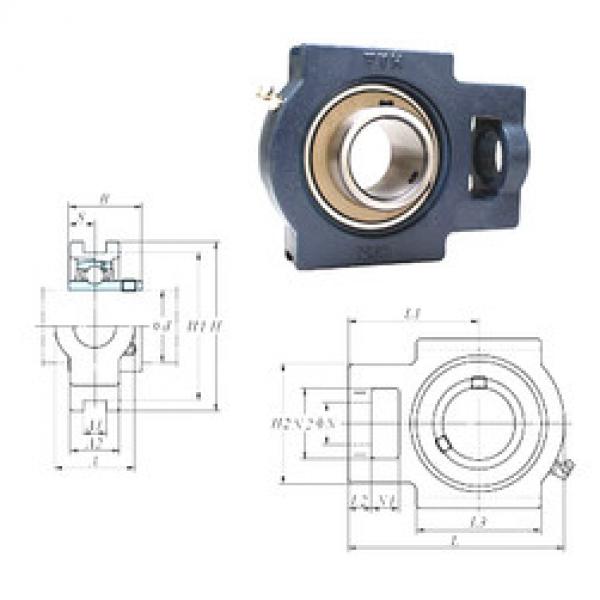 المحامل UCT205-14E FYH #1 image