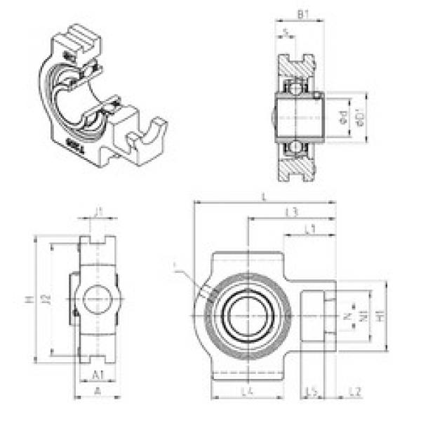 المحامل UCT216 SNR #1 image